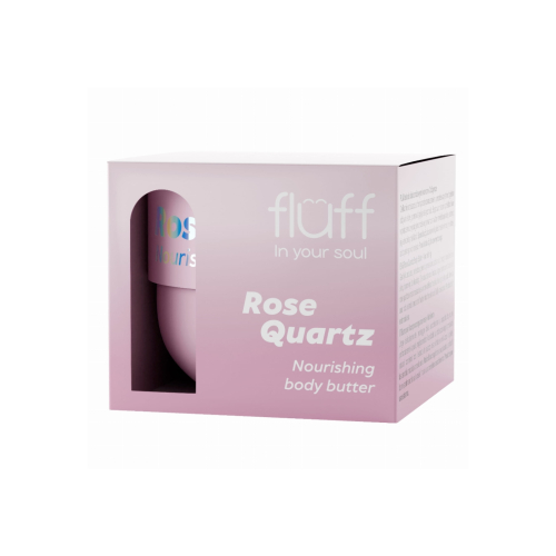 Fluff - *In Your Soul* - Manteca corporal nutritiva con extracto de cuarzo rosa