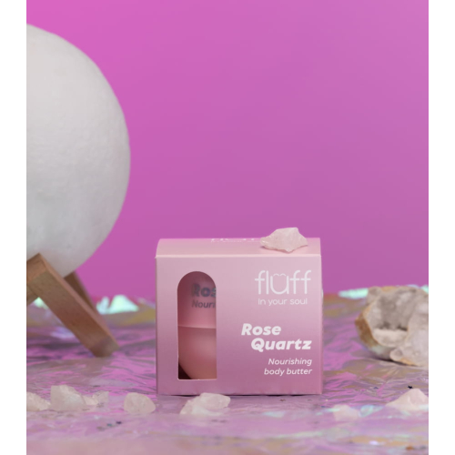 Fluff - *In Your Soul* - Manteca corporal nutritiva con extracto de cuarzo rosa