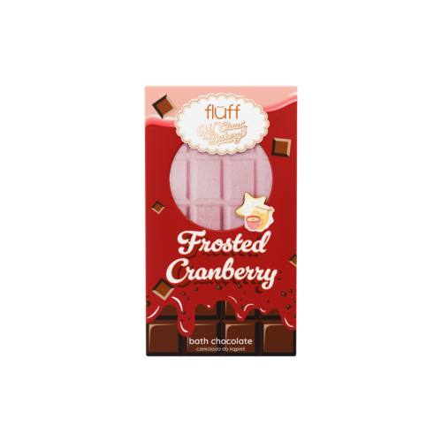 Fluff - *Ms Claus Bakery* - Bomba de baño Bath Chocolate - Frosted Cranberry