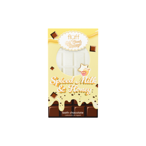 Fluff - *Ms Claus Bakery* - Bomba de baño Bath Chocolate - Spiced Milk & Honey
