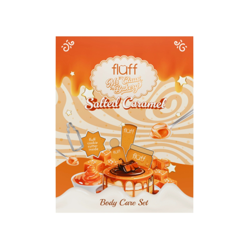 Fluff - *Ms Claus Bakery* - Set de cuidado corporal - Salted Caramel