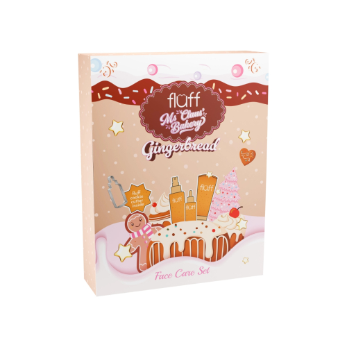Fluff - *Ms Claus Bakery* - Set de cuidado facial - Gingerbread
