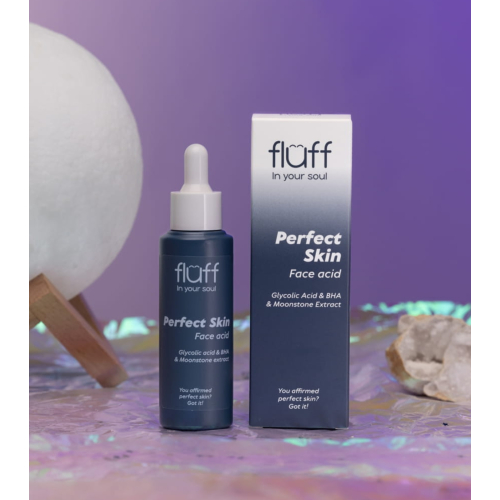 Fluff - *In Your Soul* - Peeling facial alisante con ácido glicólico y BHA Perfect Skin