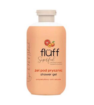 Fluff - *Superfood* - Gel de ducha anticelulítico - Melocotón y pomelo