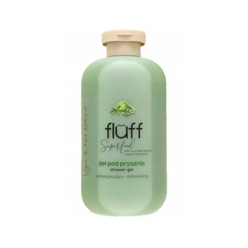 Fluff - *Superfood* - Gel de ducha detox - Pepino y té verde