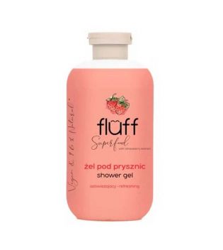 Fluff - *Superfood* - Gel de ducha refrescante - Fresa