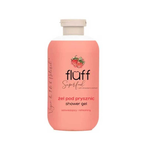 Fluff - *Superfood* - Gel de ducha refrescante - Fresa
