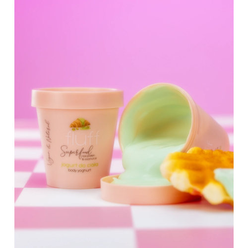 Fluff - Yogur corporal - Croissant de pistacho