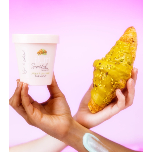 Fluff - Yogur corporal - Croissant de pistacho