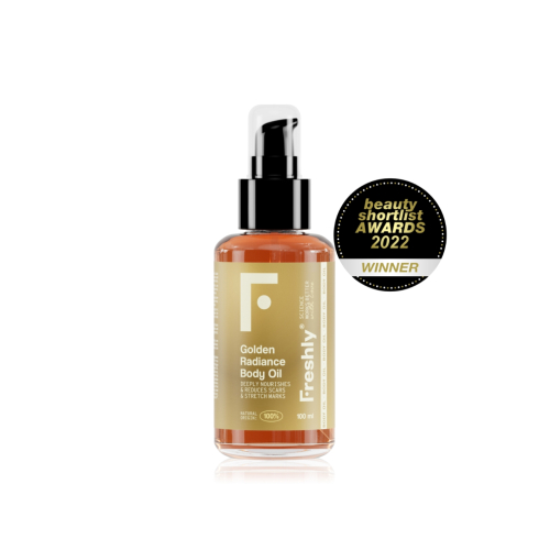 Freshly Cosmetics - Aceite corporal Golden Radiance 100ml