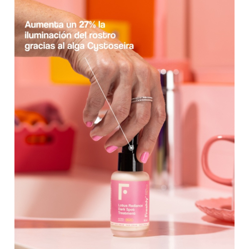 Freshly Cosmetics - Crema facial despigmentante Lotus Radiance Dark Spot Treatment