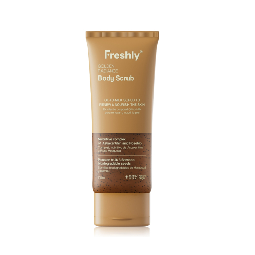 Freshly Cosmetics - Exfoliante corporal Golden Radiance