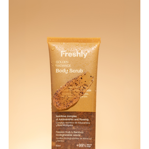 Freshly Cosmetics - Exfoliante corporal Golden Radiance