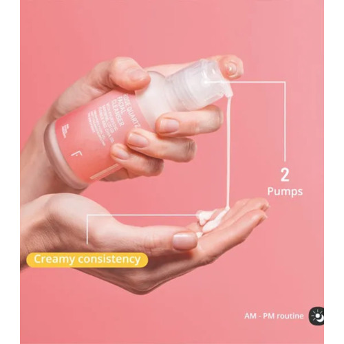 Freshly Cosmetics - Limpiador facial Rose Quartz 100ml