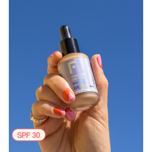 Freshly Cosmetics - Sérum con color Shield 360 Skin Tint SPF30 - Claro