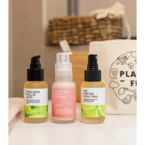 Freshly Cosmetics - Set de limpieza facial formato viaje Mini Cleanser Trio