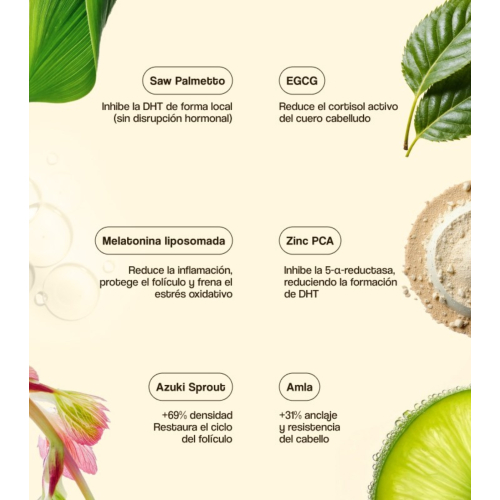 Freshly Cosmetics - Tratamiento anticaída para el cabello Hair Growth & Density