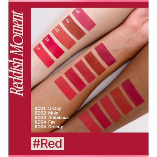 Fwee - Bálsamo con color para labios y mejillas Pudding Pot - RD05: Greedy