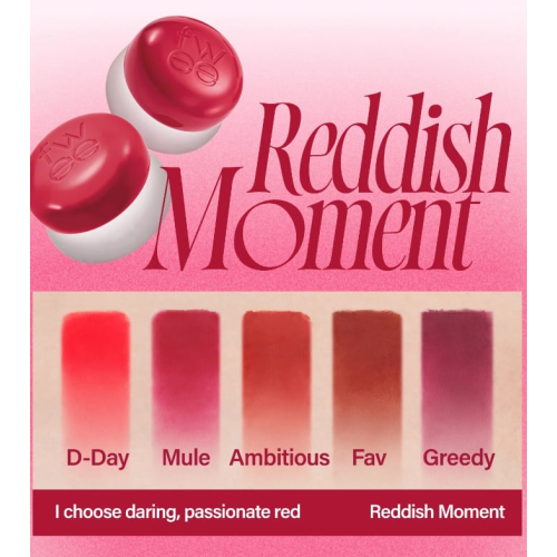 Fwee - Bálsamo con color para labios y mejillas Pudding Pot - RD05: Greedy