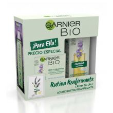 Garnier BIO - Set crema de día + aceite Rutina Reafirmante