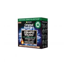 Garnier - Champú sólido equilibrante de carbón magnético Original Remedies - Raíces grasas, puntas secas