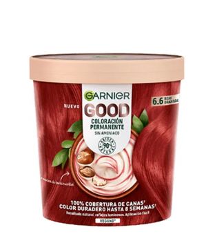 Garnier - Coloración permanente sin amoniaco Good - 6.6: Rojo Granada
