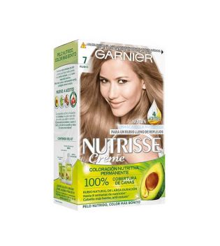 Garnier - Crema colorante nutritiva Nutrisse - 07 Rubio