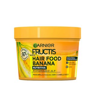 Garnier - Mascarilla 3 en 1 Fructis Hair Food - Banana: Cabello seco