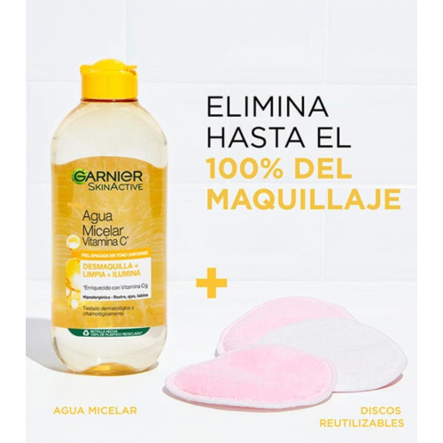 Garnier - *Skin Active*- Agua micelar Vitamina C - 400ml