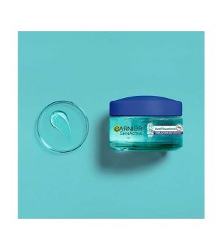 Garnier - *Skin Active* - Crema de noche jelly hidratante Aloe Hialurónico - Todo tipo de pieles