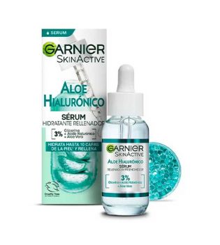 Garnier - *Skin Active* - Sérum hidratante rellenador Aloe Hialurónico