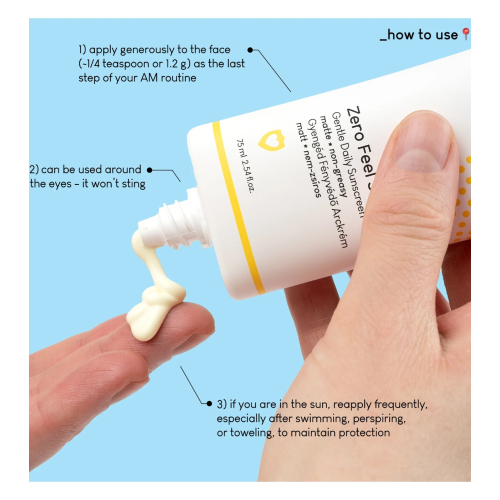 Geek & Gorgeous - Protector solar facial Zero Peel SPF 50