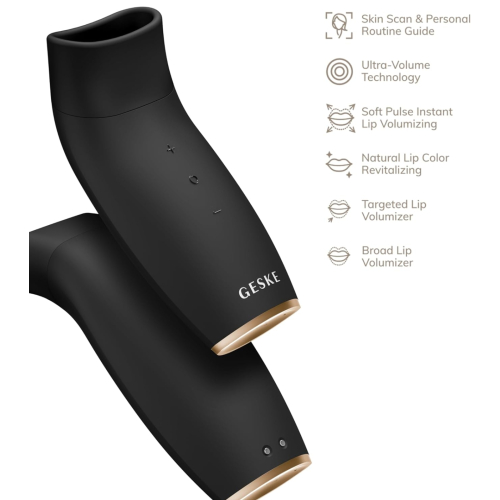 GESKE - Aparato voluminizador de labios 6 en 1 - Back Gold