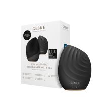 GESKE - Cepillo limpiador y masajeador facial Sonic 5 en 1 - Black Gold