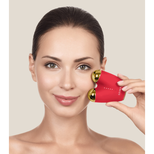GESKE - *I love myself* - Masajeador Microcurrent Face-Lifter 6 In 1 - Red