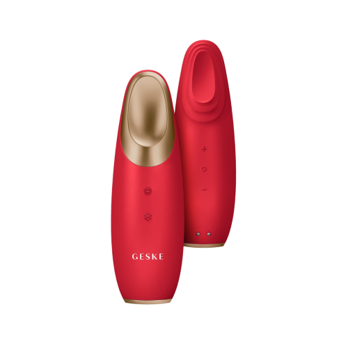 GESKE - *I love myself* - Masajeador para contorno de ojos Warm & Cool Energizer 6 en 1 - Red