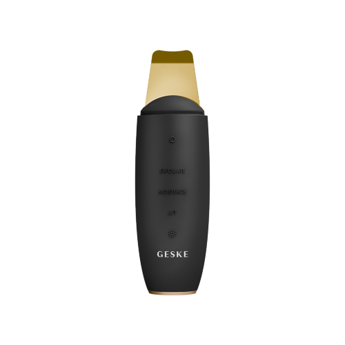 GESKE - Limpiador MicroCurrent Skin Scrubber & Blackhead Remover 9 en 1 - Black Gold