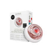 GESKE - Masajeador facial y corporal Sonic Warm & Cool 9 en 1 - White Rose Gold