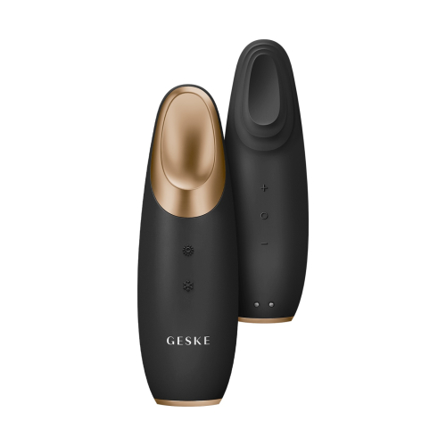GESKE - Masajeador para contorno de ojos Warm & Cool Energizer 6 en 1 - Black
