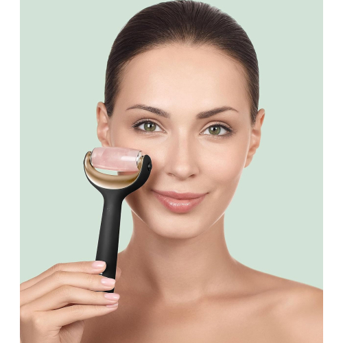 GESKE - Rodillo facial y corporal con microagujas 9 en 1 - Black Gold