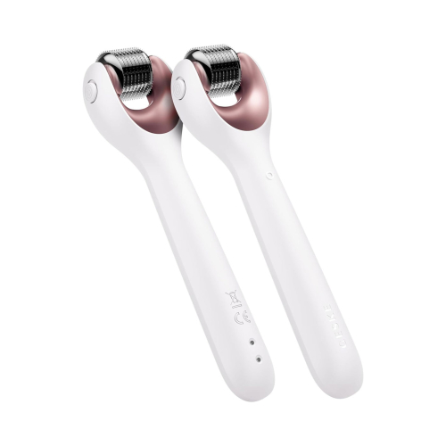 GESKE - Rodillo facial con microagujas 9 en 1 - White Rose Gold
