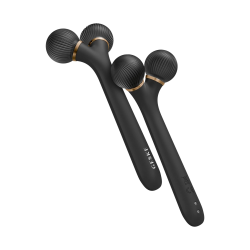 GESKE - Rodillo facial sónico 4 en 1 - Black Gold
