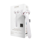 GESKE - Rodillo facial sónico 4 en 1 - White Rose Gold