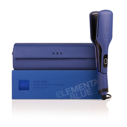 ghd - *Colour Crush* - Plancha secador de pelo 2 en 1 Duet Style - Azul añil