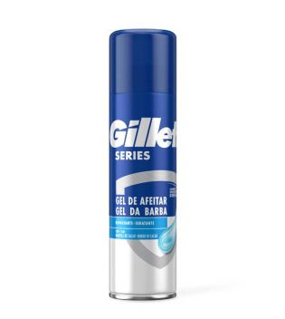 Gillette - *Series* - Gel de afeitar hidratante - Manteca de cacao