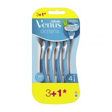 Gillette Venus - Cuchillas desechables para mujer Oceana