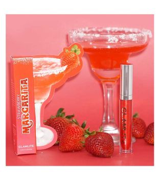 Glamlite - Brillo de labios Margarita - Strawberry