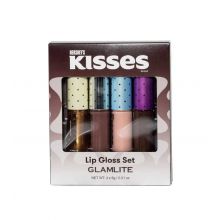 Glamlite - *Hersey's Kisses* - Set de brillo de labios