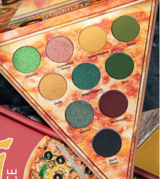 Glamlite - Paleta de sombras Pizza Slice - Veggie Lovers