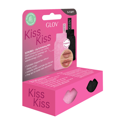 GLOV - *Amore Collection* - Dúo de guantes exfoliantes para labios Scrubex Kiss&Kiss Set